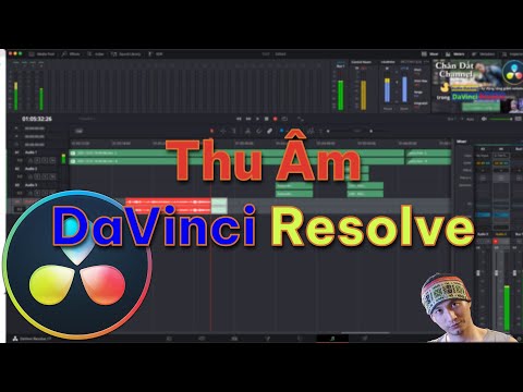 DR Tips ✅ 25: Thu âm trực tiếp trong DaVinci Resolve