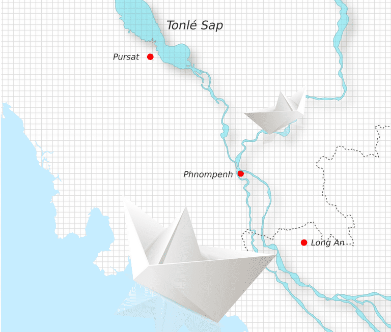 Những con thuyền không bến trên dòng Mekong