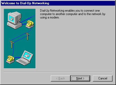 Dial-Up connection