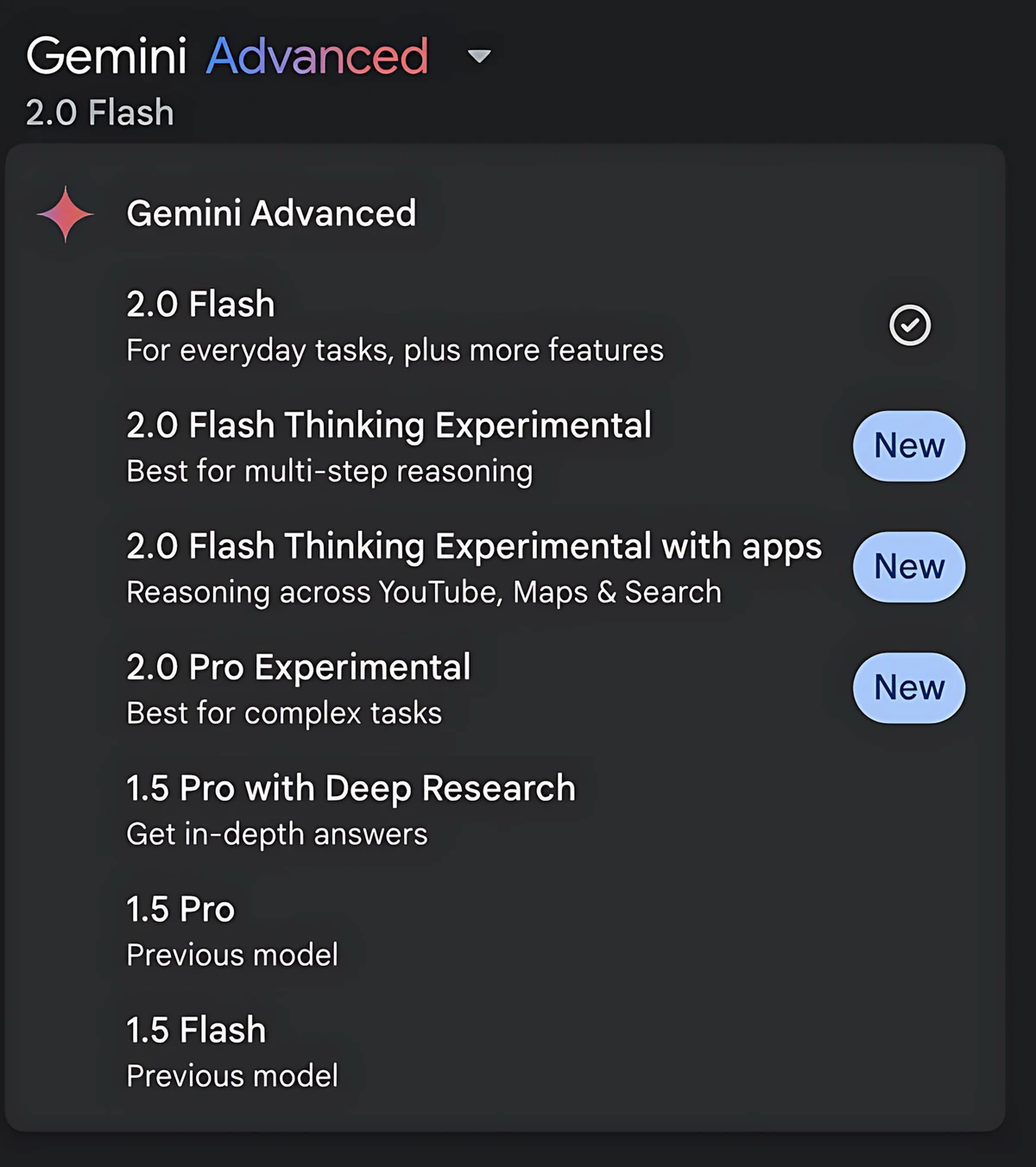 Gemini Advanced with 2.0 Pro