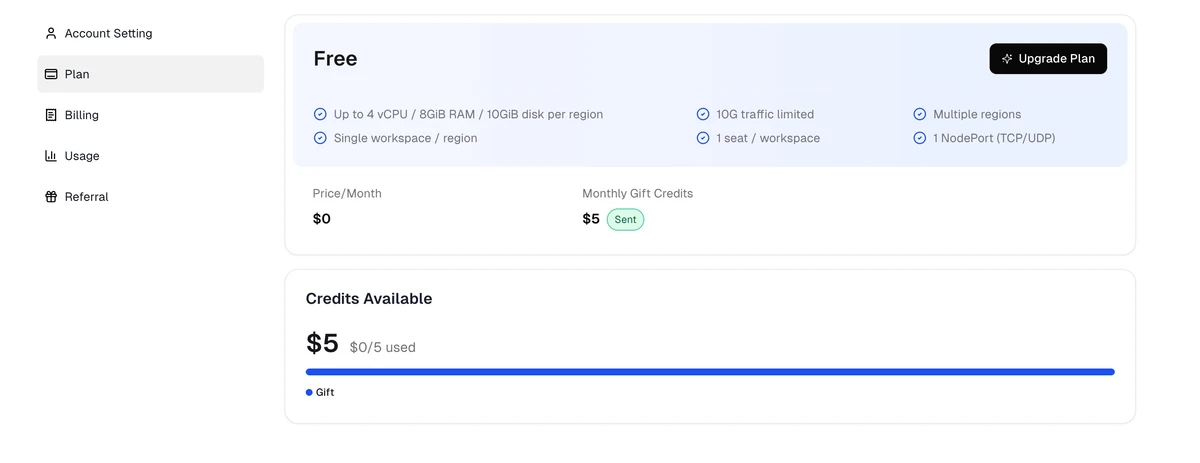 n8n claw cloud free plan hosting