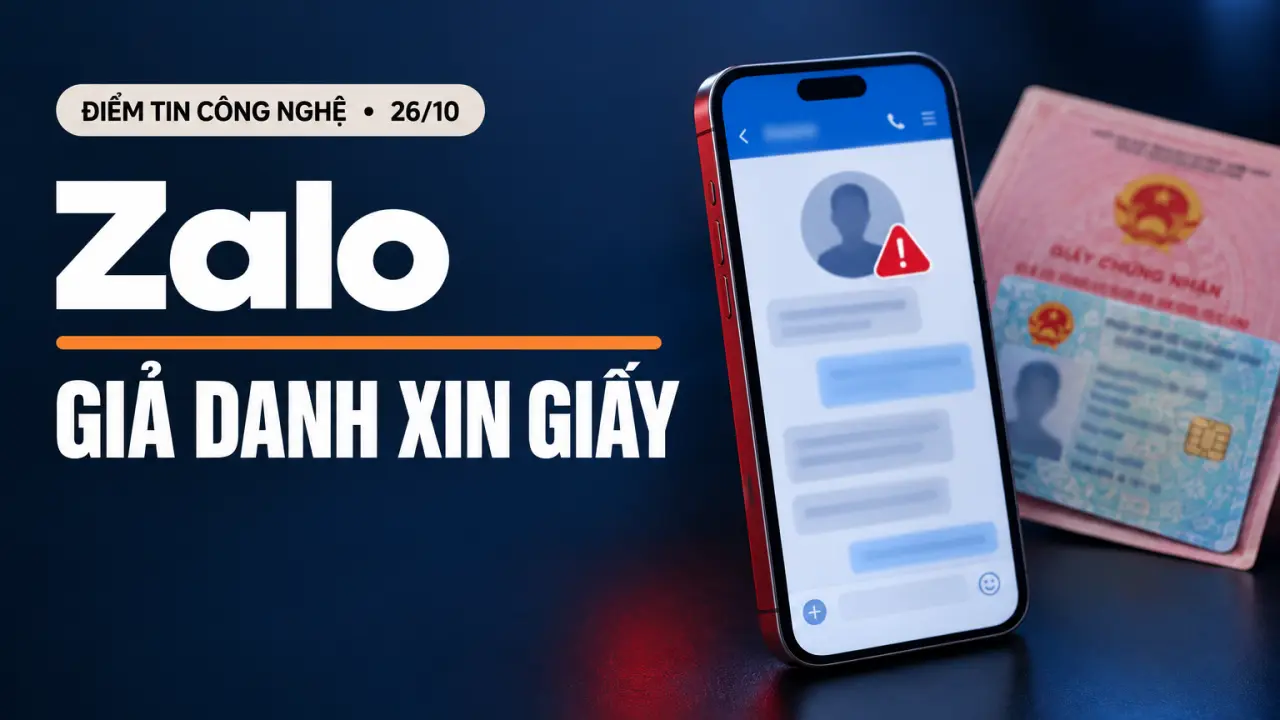 lừa đảo Zalo CCCD, giả danh cán bộ, liên kết tài khoản VNeID, dịch vụ điện trên VNeID - Lừa đảo Zalo CCCD bị cảnh báo, VNeID mở thêm dịch vụ điện | ĐTCN 26/10